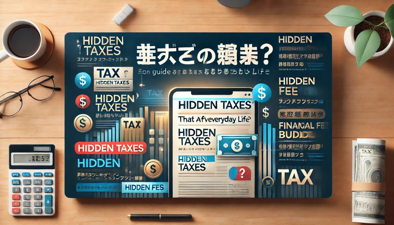 【知られていないけど取られている税金を徹底解説】生活に密かに影響を与える課税の実態とは? - JUN BLOG